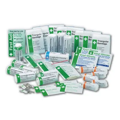 kenable Refill Pack for Statutory Large 50 Persons First Aid Injury Kit