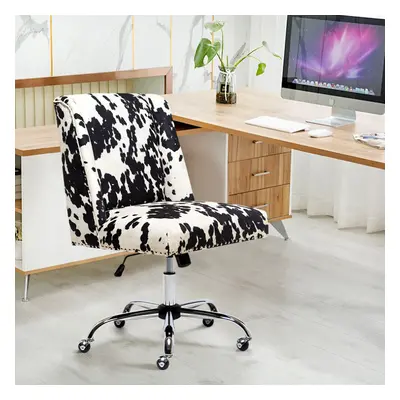 Velvet Office Computer Chair Adjustable Swivel Desk Ergonomic Home