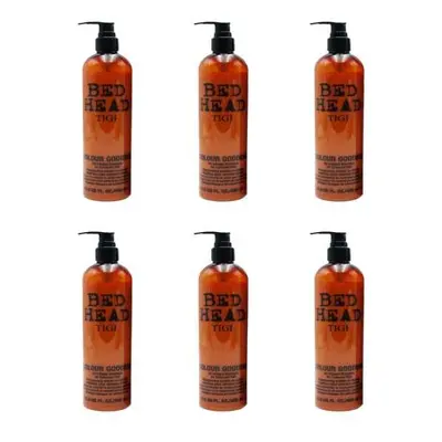 Bed Head by Tigi Colour Goddess Shampoo for Coloured Hair ml (Pack of 6)