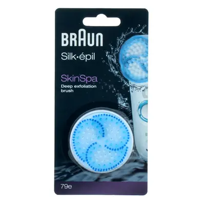 Braun Silk-Ã©pil SkinSpa Deep Exfoliation Brush 79e, Blue