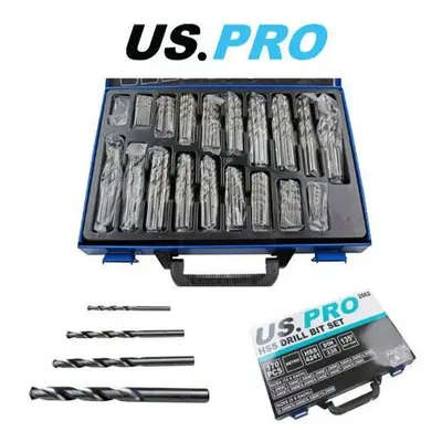 US PRO Tools Piece HSS Metric Drill Bits Set - 10mm