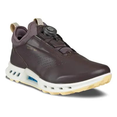 (UK 6.5-7, Shale) Ecco Womens BIOM C4 Leather Fluidform Waterproof Boa Spikeless Golf Shoes