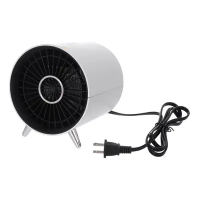 (110V US Plug) 1000W Mini Electric Heater Fan Warmer Speeds Winter Summer Cooler Air Heater