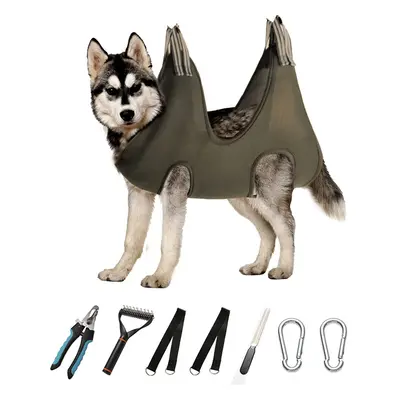 Pet Dog Grooming Hammock Harness Kit,Breathable Dog Hammock Restraint Bag for Dogs&Cats,Pet Supp