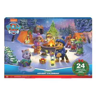 PAW Patrol: Advent Calendar with Surprise Toys - Figures, Accessories and Kids Toys for Ages and