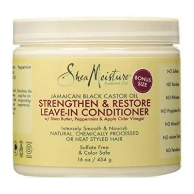 Shea Moisture Jamaican Black Castor Oil Grow & Restore Leave-In Conditioner 12oz