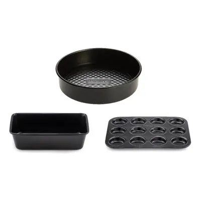 Prestige Inspire Baking Tin Set Non Stick Bakeware Carbon Steel Tray - Pack of