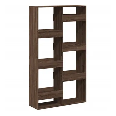 (brown oak, x x cm) vidaXL Room Divider Privacy Screen Room Partition Bookcase Engineered Wood