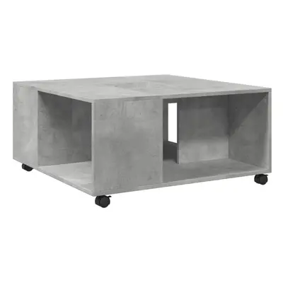 (concrete grey) vidaXL Coffee Table Hallway Tea End Table Side Table Engineered Wood