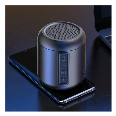 (Black) Portable Wireless Bluetooth 5.0 Speaker Subwoofer TWS Interconnection Playback Modes 140