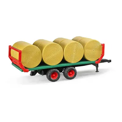 Bruder Bale Transport Trailer with Round Bales