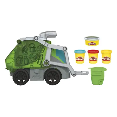 Play-Doh 2-in-1 Garbage Truck Toy with Scented Compound Additional Ca