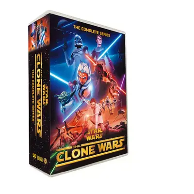 Star Wars[DVD] The Clone Wars Season DVD Complete Series 25-Disc