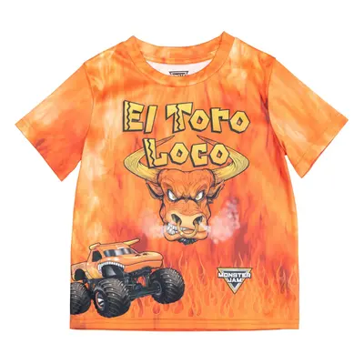 Monster Jam El Toro Loco Little Boys Graphic TShirt Orange