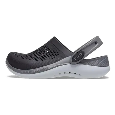 Crocs Kids LiteRide Clog Black/Slate Grey Big Kid