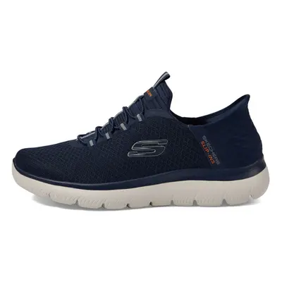 Skechers Men's Summits High Range Hands Free Slip-in Sneaker Navy