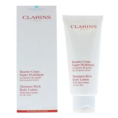 Clarins Moisture-Rich Dry Skin Body Lotion 200ml For Women