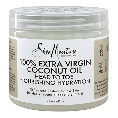 Shea Moisture 100% Virgin Coconut Oil Head-to-Toe Nourishing Hydration 444ml