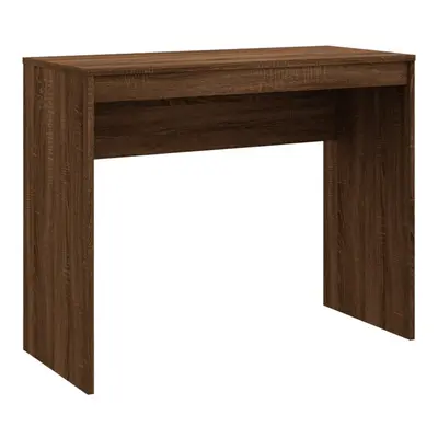 (brown oak) vidaXL Desk Workstation Corner Office Computer Desk Chipboard Multi Colours