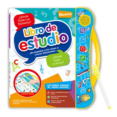 E-Book Children Early Reading Machine Spanish English Voice Book Cute Learning Machine Kids Earl