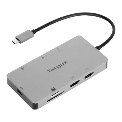 Targus DOCK423EU notebook dock/port replicator Wired USB 3.2 Gen (3.1 Gen 1) Type-C Silver