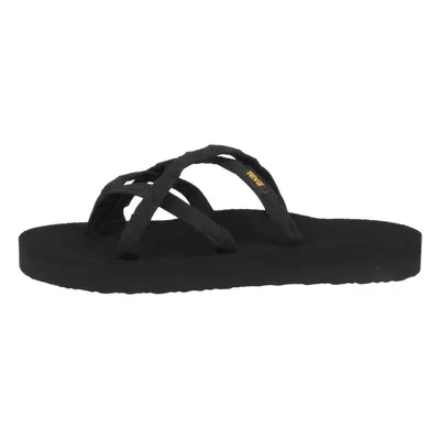 Teva womens Olowahu Sandal Black on Black US