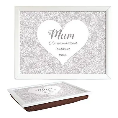 Said with Sentiment White Lap Tray Mum