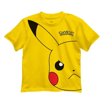 Pokemon Pikachu Big Boys Graphic T Shirt Yellow