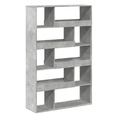 (concrete grey, x x 156.5 cm) vidaXL Book Cabinet/Room Divider Bookcase Storage Rack Bookshelf