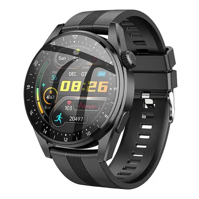 1.32 inch 360*360px HD Full Touch Screen Bluetooth Call Heart Rate Monitor IP68 Waterproof Smart