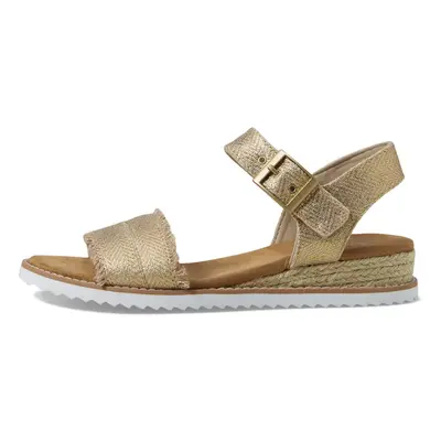 SKECHERS Women's Sandal Gold