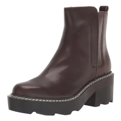 Calvin Klein Women's Amina Ankle Boot Dark Brown