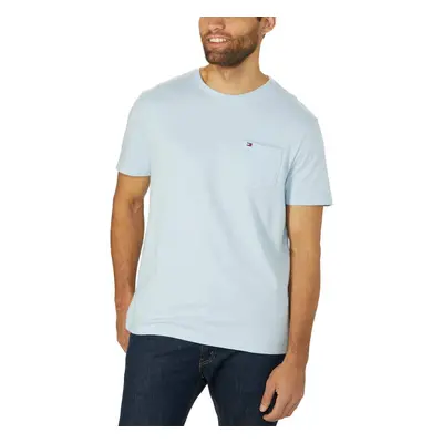 Tommy Hilfiger Mens Crew Neck Short Sleeve T-Shirt (Skyway XX-Large)