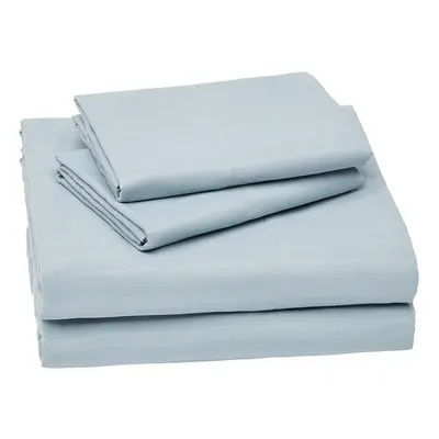 Amazon Basics Deluxe Microfiber Striped 3-Piece Sheet Set pcs Spa B