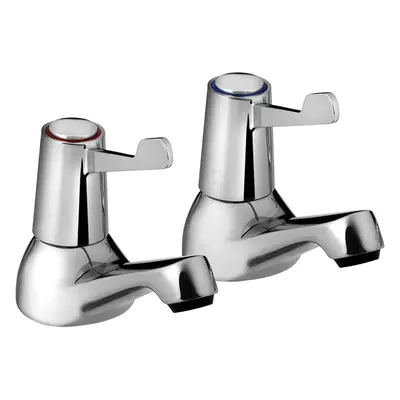 Bristan VAL2 1/2 C CD Value Basin Taps, Chrome