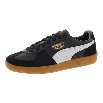 PUMA Palermo Leather Puma Black/Feather Gray/Gum 7.5 B (M)