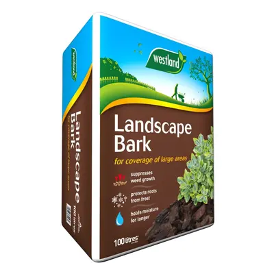 WESTLAND LANDSCAPE BARK 100L HELP SUPPRESS WEED GROWTH, LOW MAINTENANCE BEDS