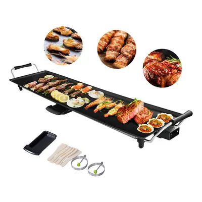 Electric Teppanyaki Table Grill 1800W/2000W Non-Stick Barbecue Griddle