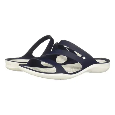 Crocs Women's Swiftwater Sandals Navy/White