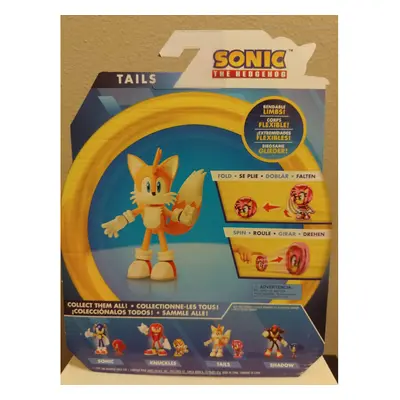 Sonic The Hedgehog 4" Tails Action Figure