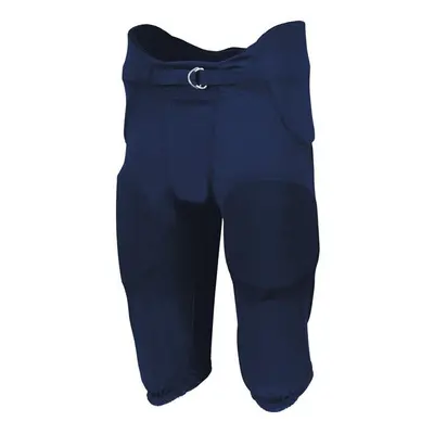 Russell F25PFW.NAV.XS Youth Integrated Piece Pad Pant, Navy - Extra Small