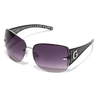 GUESS Factory Women's Rimless Shield Sunglasses