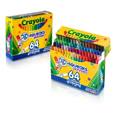 Crayola Pip-Squeaks Skinnies Kids' Color Choice Box Assorted Colors Box Of