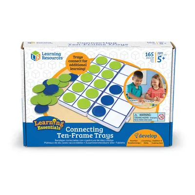 Learning Resources Connecting Ten-Frame Trays Pieces