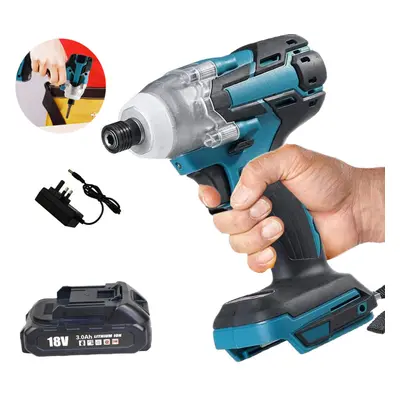 Cordless DTD152Z 18V Driver+Battery+Charger-Makita Battery Compatible