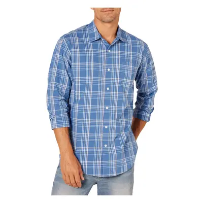 Amazon Essentials Mens Regular-Fit Long-Sleeve casual Poplin Shirt Aq