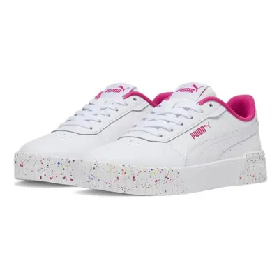 PUMA Carina Sneaker White White Pink US Unisex Big Kid