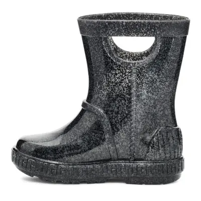 UGG Unisex-Child Drizlita Glitter Boot Glitter Black Big Kid