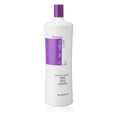 Fanola No Yellow Shampoo Anti-Yellow Shampoo for Healthy or Vital Blonde Hair Neutralizes Yellow