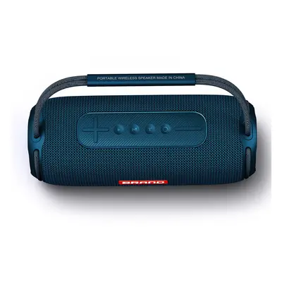 (Blue) Bluetooth Speaker Wireless Speakers Double Units Bass TF Card IPX6 Waterproof Subwoofer O